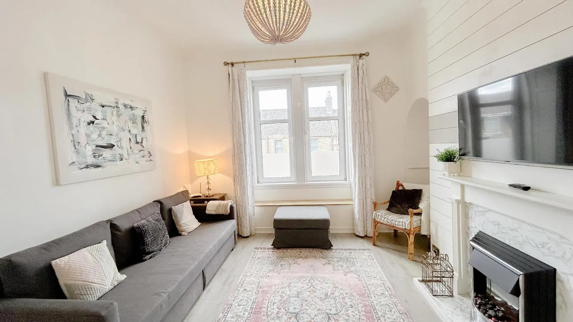 شقة Chic Flat Close To Edinburgh, Airport, & Zoo