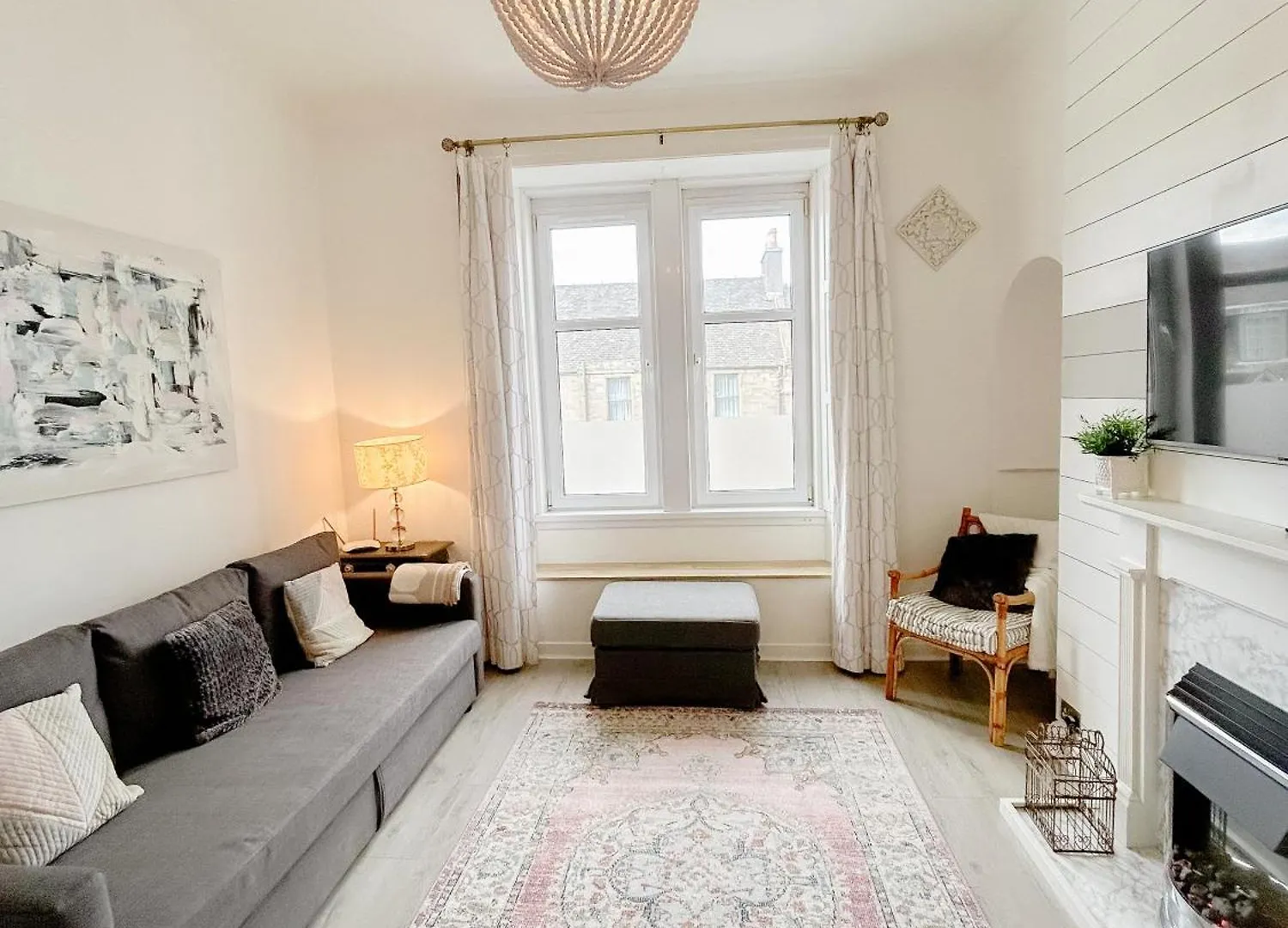 Chic Flat Close To Edinburgh, Airport, & Zoo Эдинбург